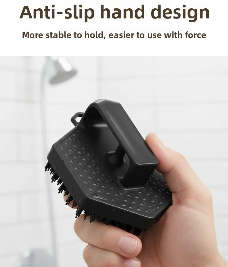 Cepillo de Ducha de Silicona para Masaje Corporal