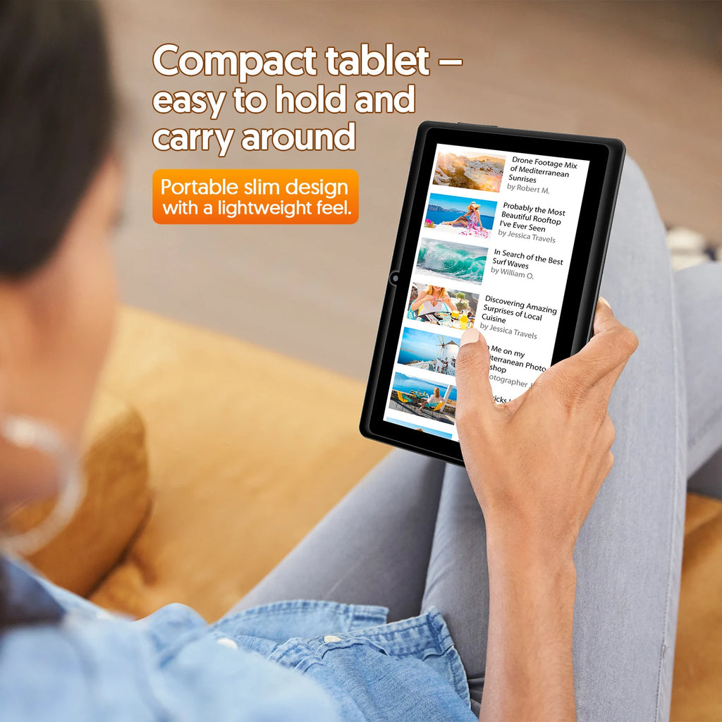 Tablet Android 13 de 7 pulgadas, 4GB RAM, 32GB, pantalla IPS HD