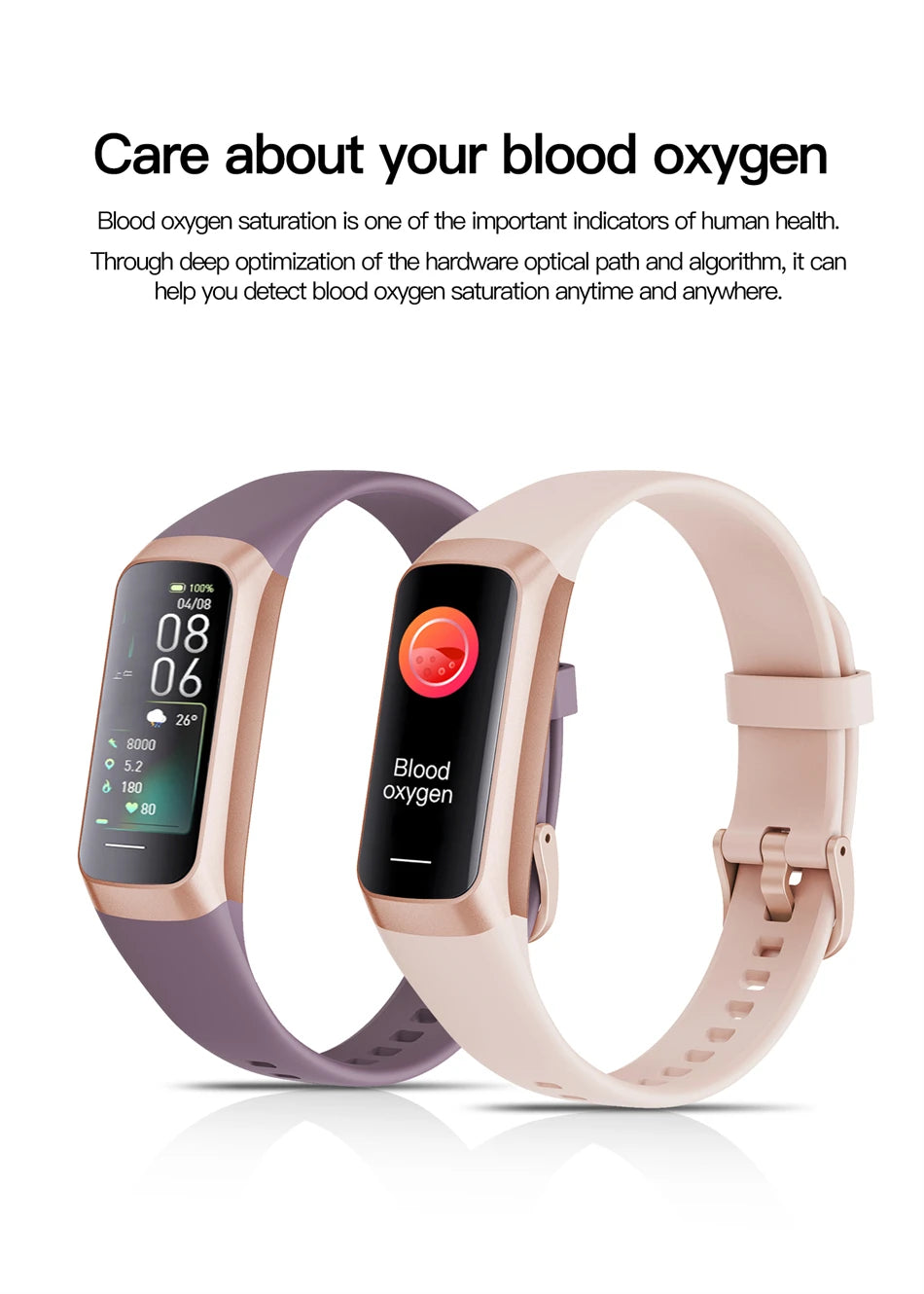 Reloj Inteligente AMOLED con Monitor de Temperatura