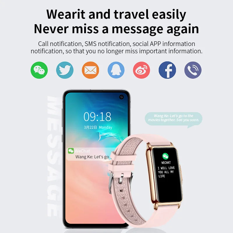 Pulsera Inteligente Ritmo Cardíaco Oxígeno