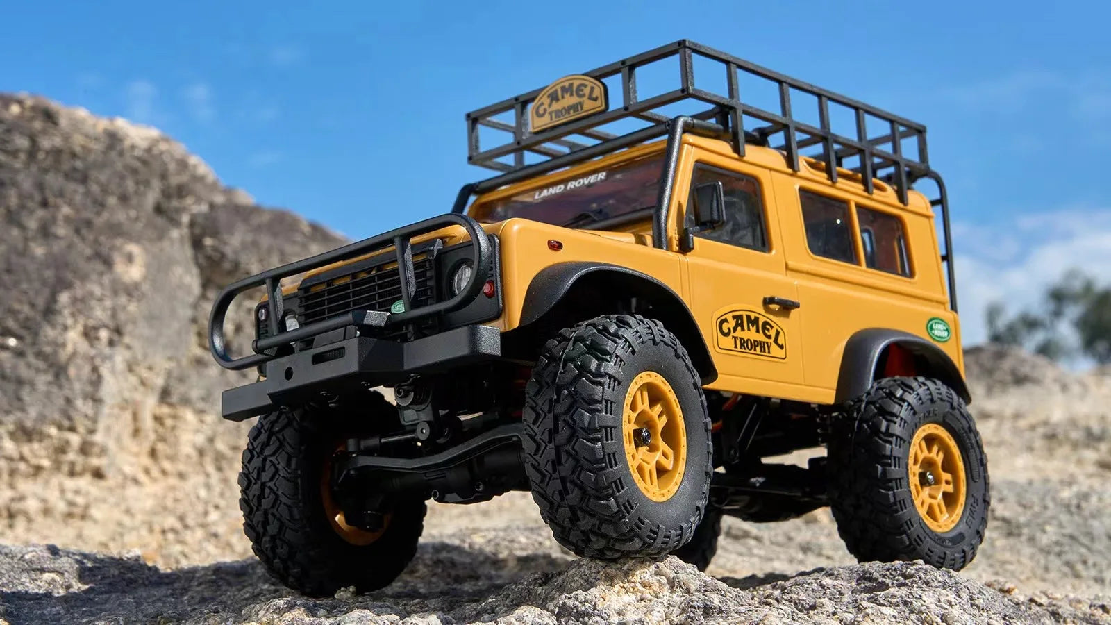 Auto de Control Remoto FMS Land Rover 1/24 Todo Terreno RC
