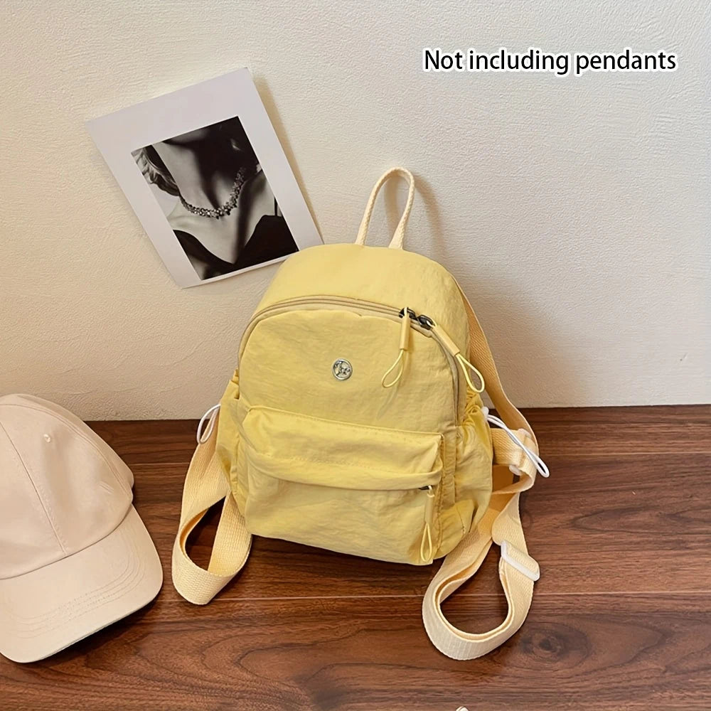 Mochila de Moda para Mujer Estilo Coreano, Liviana y Versátil para Universidad