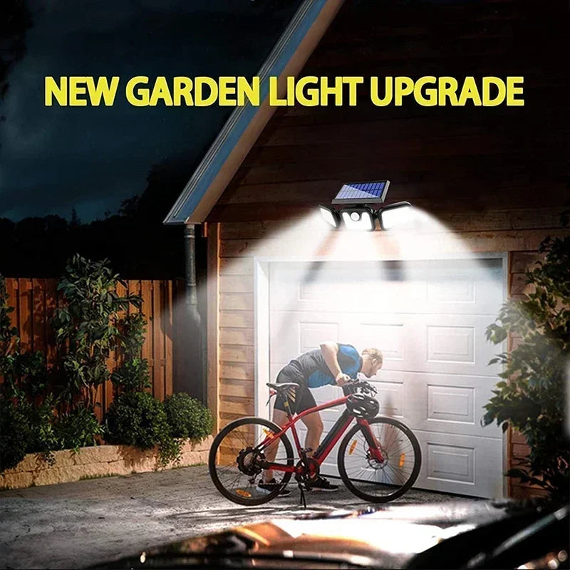 Luces Solares con Sensor de Movimiento para Exterior