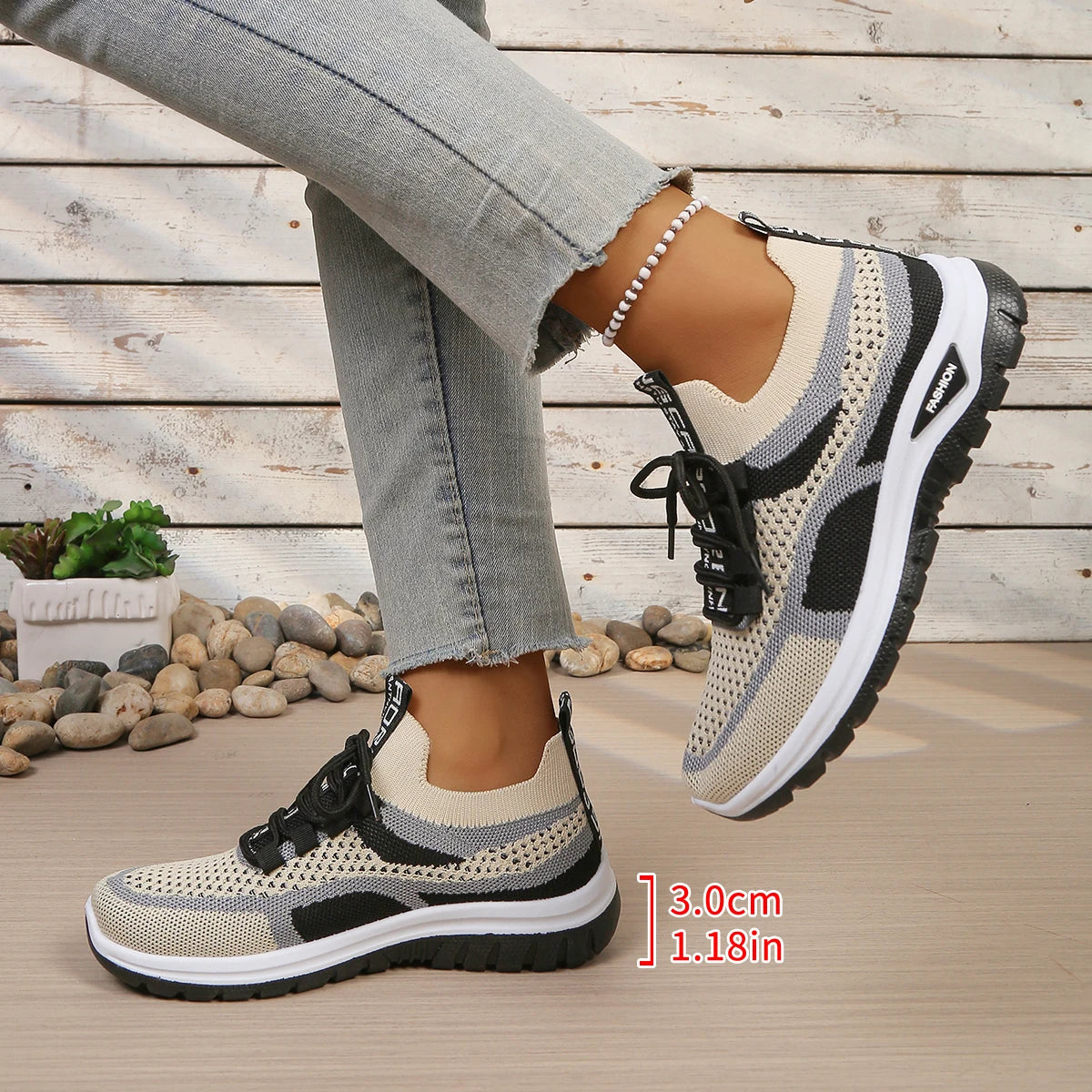 Zapatillas de Malla Transpirables para Mujer