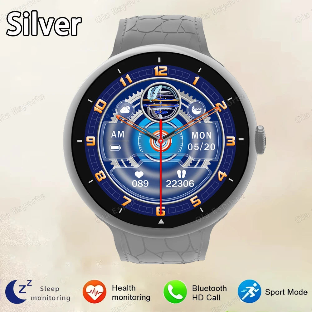 Smartwatch AMOLED con GPS, Llamadas Bluetooth y Carga Inalámbrica