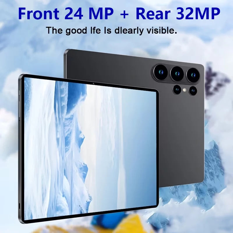 Tablet Android 15 de 8GB+256GB, Tablet con Cámara HD y Batería de 4000mAh, Tablet Android Multifuncional