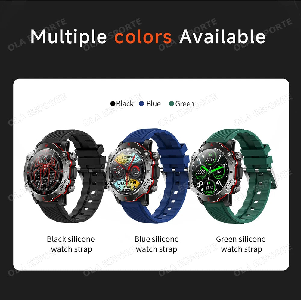 Reloj Inteligente GPS Doble Banda GNSS Militar