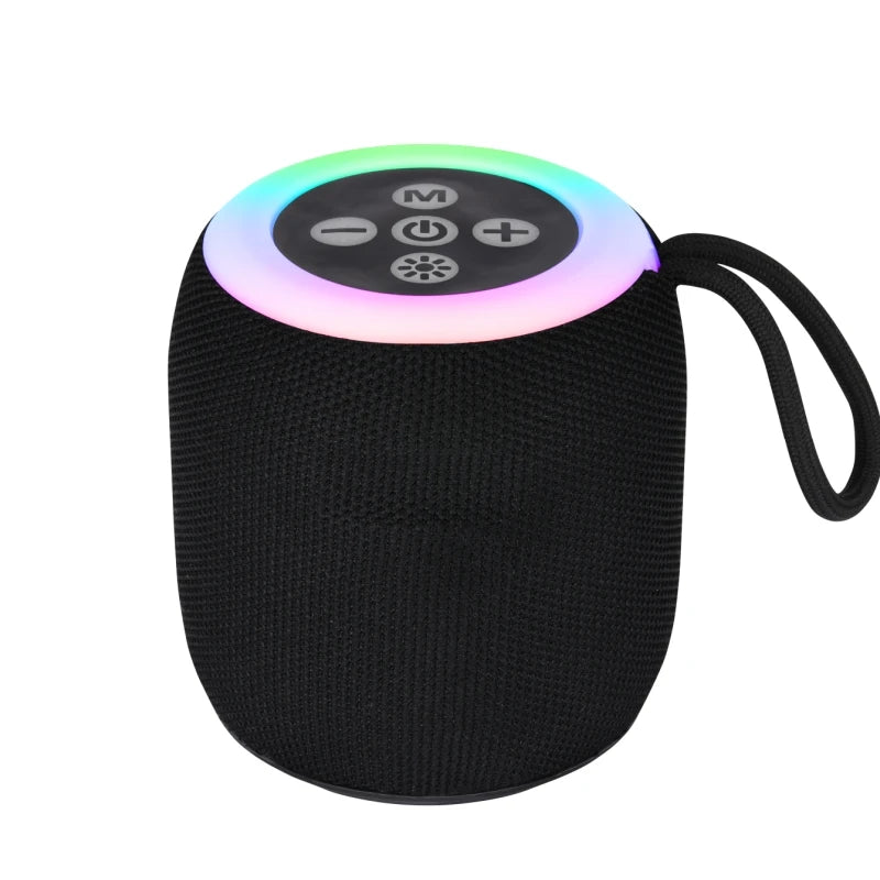Parlante Bluetooth Portátil con Luces RGB y Sonido 5W