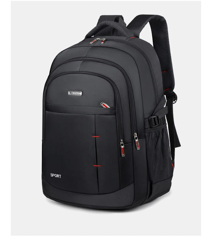 Mochila para portátil de gran capacidad: mochila unisex duradera, impermeable y elegante con prácticos bolsillos: ideal para la escuela y la viaje