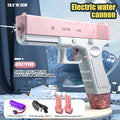 Pistola de agua eléctrica, juguetes de pulverización de agua, ráfagas, alta presión, carga fuerte, energía, agua, pistolas de juguete automáticas para niños