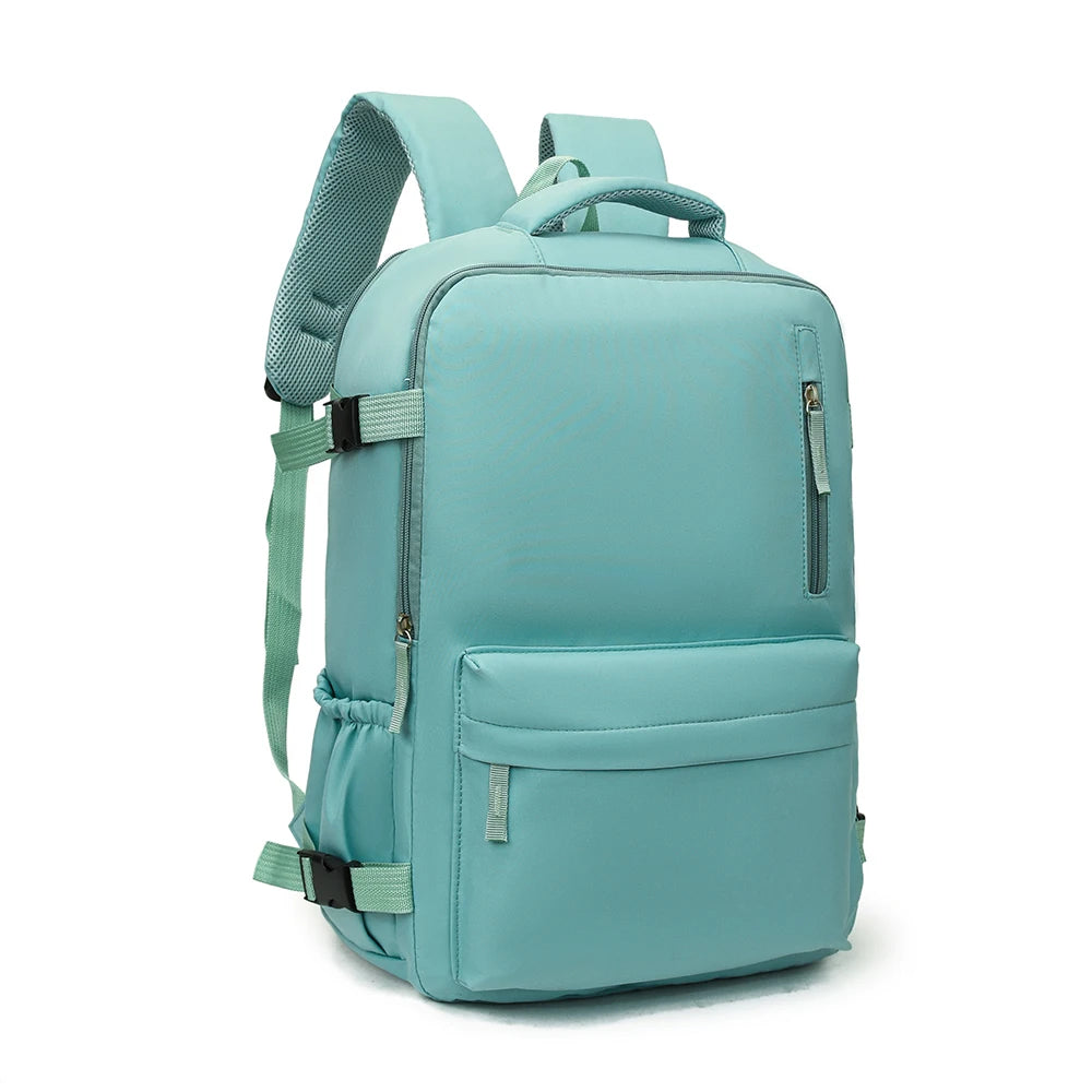 Mochila de viaje para hombres y mujeres, mochila de gran capacidad para viajes de negocios cortos, mochila de equipaje liviana