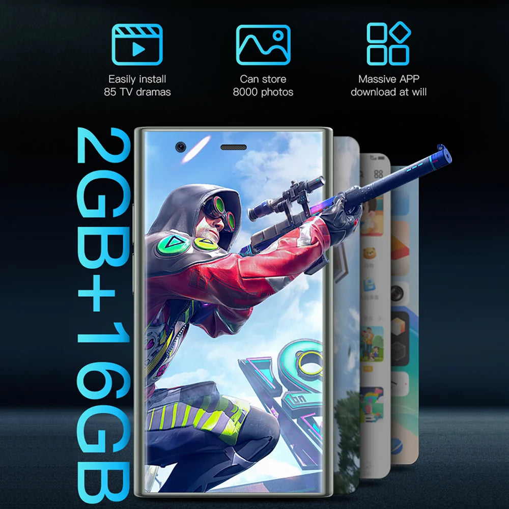 Teléfonos Inteligentes SOYES S23 Pro y Mini 24, Android 8.1, Doble SIM, Pantalla HD de 3.0'', Batería de 1000 mAh, WIFI, Bluetooth, 3G, Teléfono Móvil Pequeño