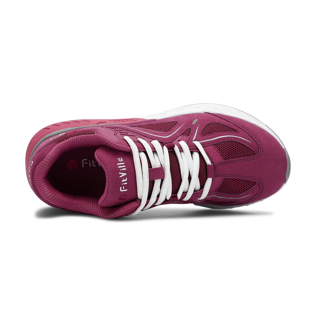 Zapatillas Anchas para Mujer - Soporte para Pie Plano y Fascitis
