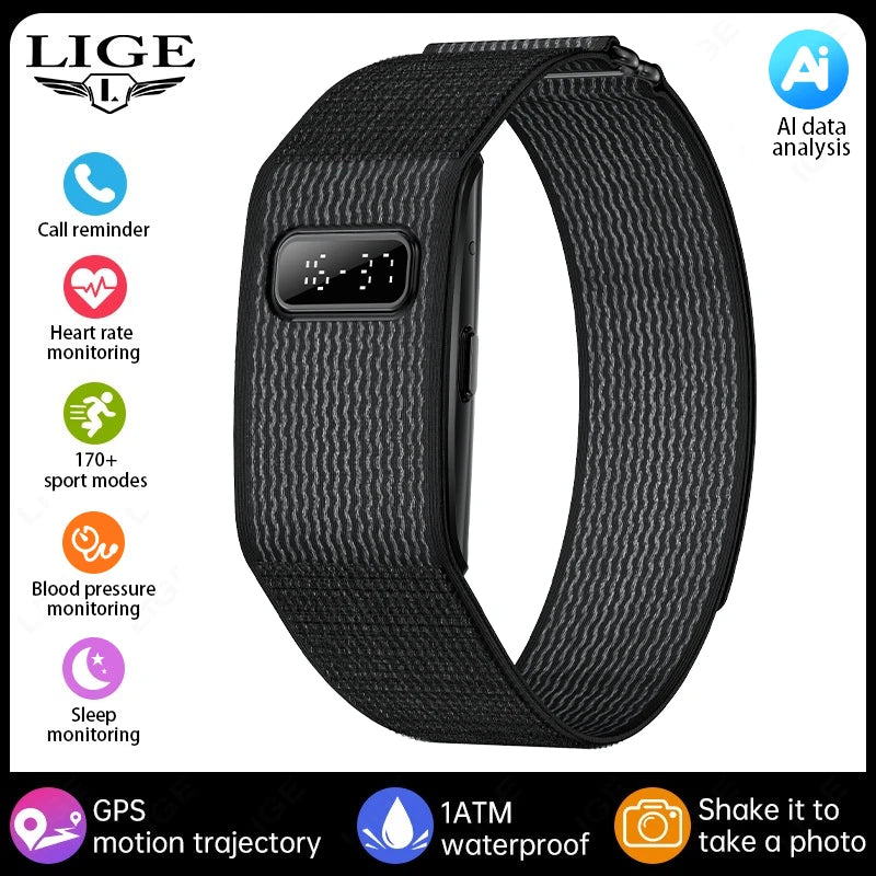 Pulsera Inteligente con GPS Monitor de Salud IA 2026