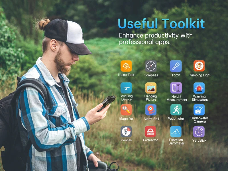 Smartphone Resistente 8849 Tank 2 PRO con Proyector DLP y Cámara 100MP