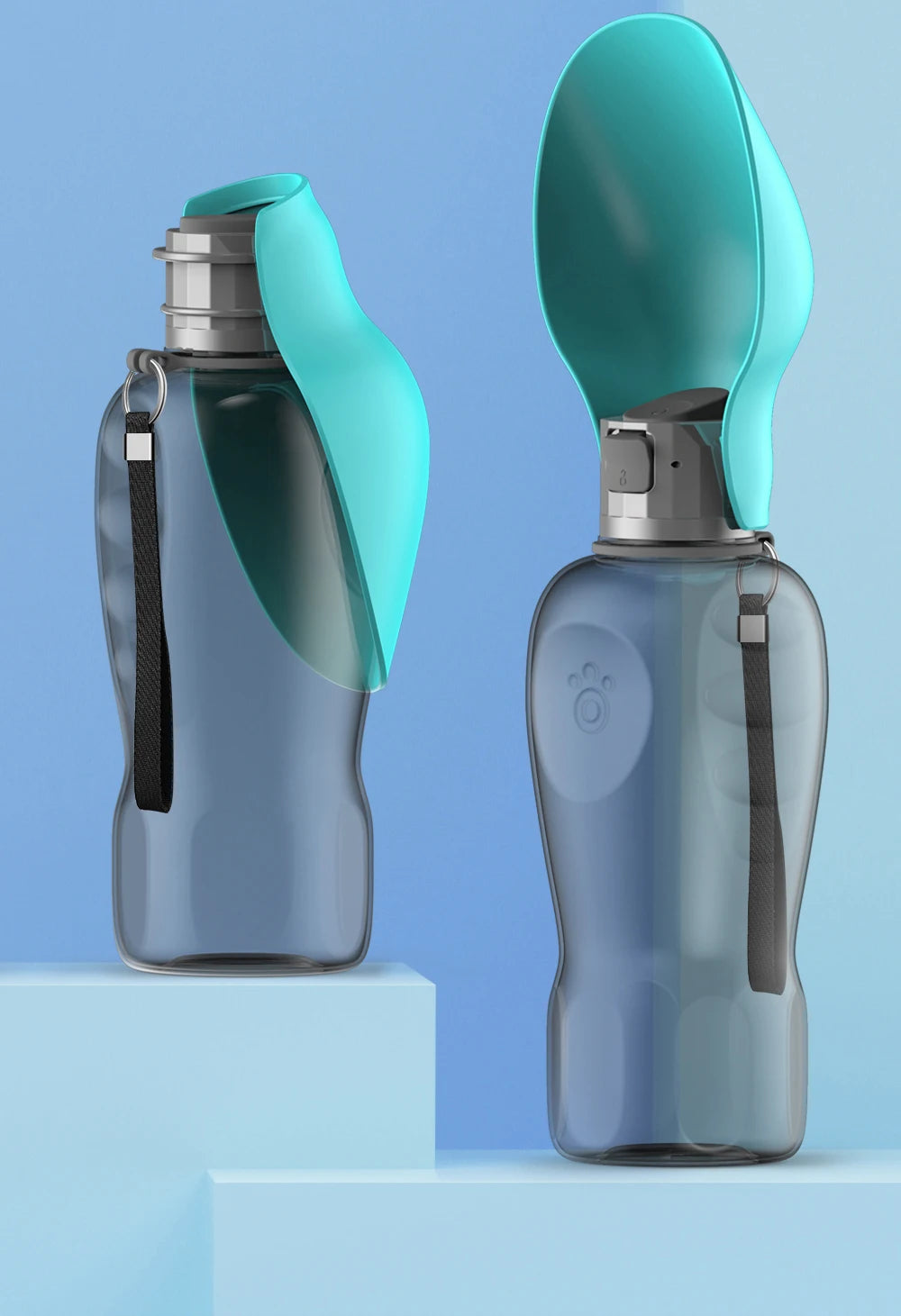Botella de agua para perros grandes, dispensador de agua portátil de viaje para perros pequeños, medianos y grandes, cuencos para beber para mascotas, suministros alimentadores de Labrador