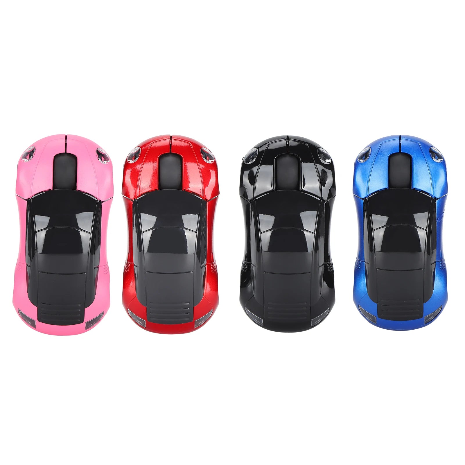 Ratón inalámbrico inteligente en forma de coche, portátil, 2,4G, inalámbrico, con receptor USB, para oficina, ordenador portátil, tableta