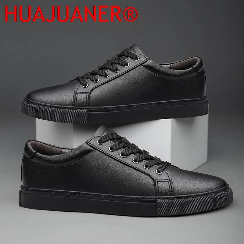Zapatos Casuales de Cuero Genuino para Hombre | Planos Artesanales