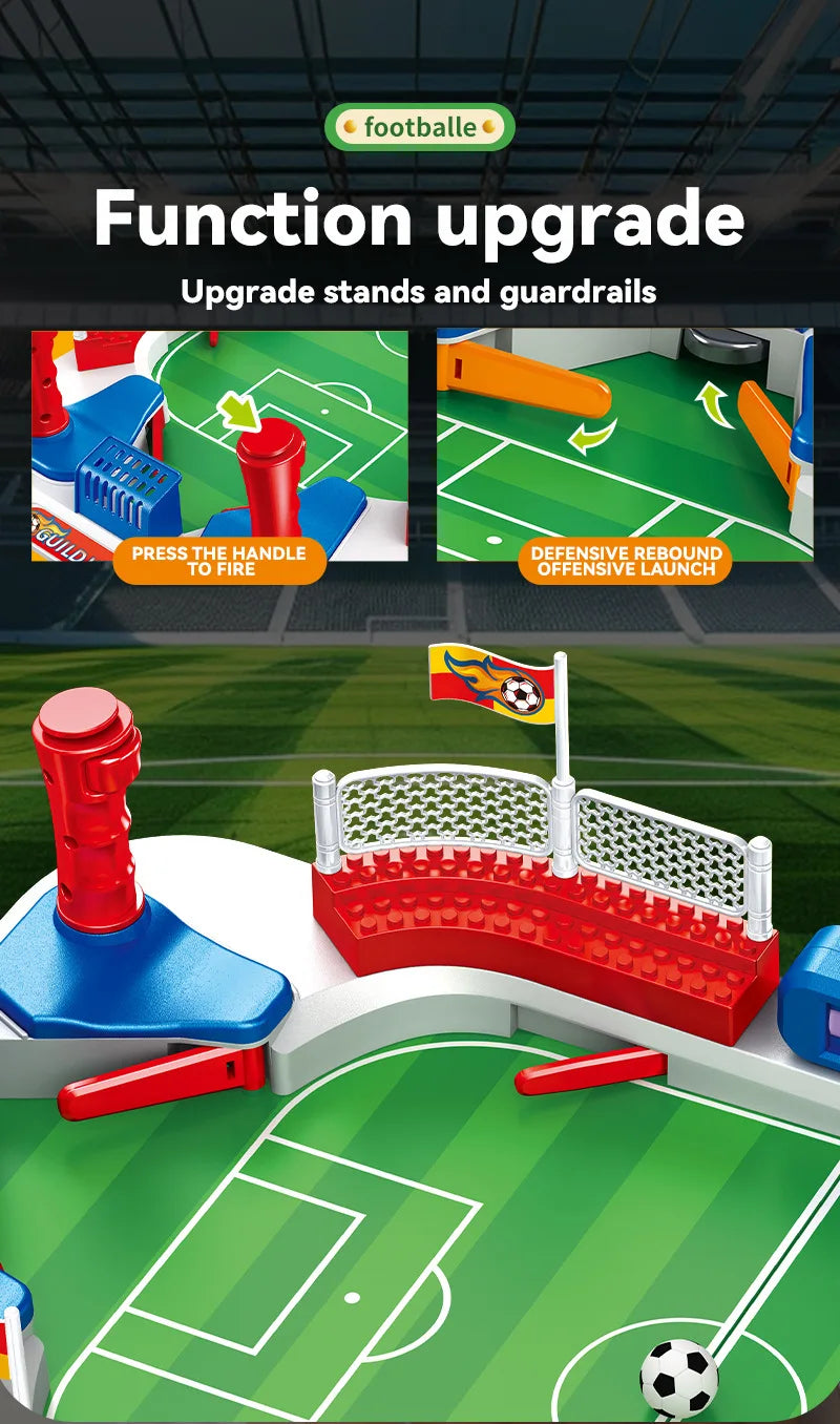 Juego de Fútbol de Mesa Portátil para Niños - Multijuego