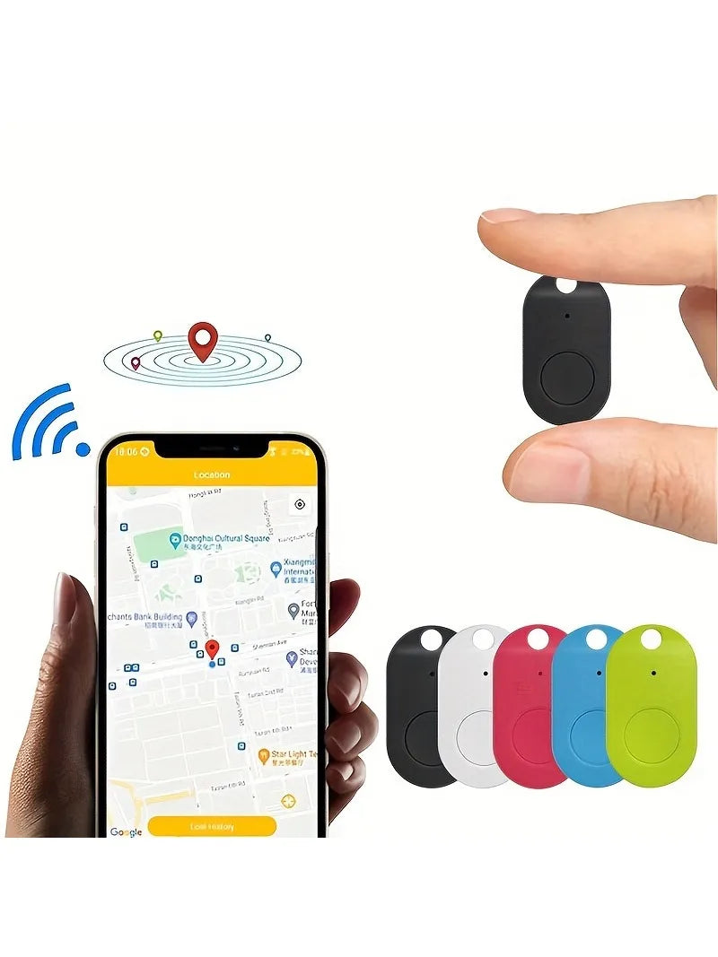 Dispositivo inteligente de seguimiento GPS portátil, localizador de llaves para perro, gato, BILLETERA, llavero, equipaje, 1 piezas