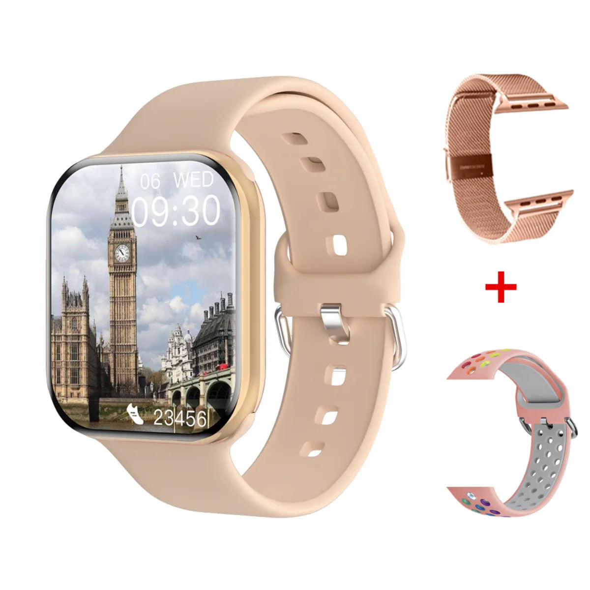 Reloj Inteligente Serie 10 con Llamadas Bluetooth, GPS y Monitor de Salud
