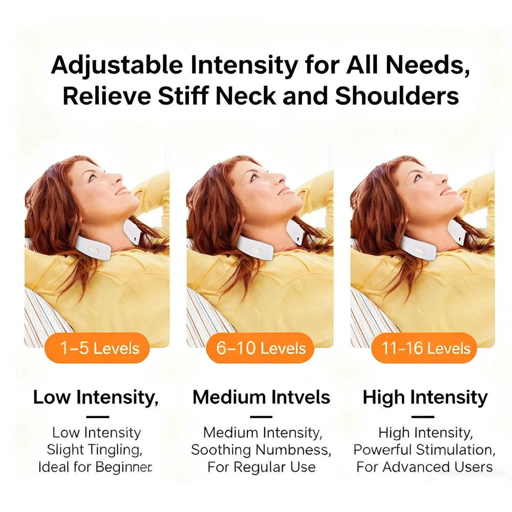 Masajeador de cuello transfronterizo, Protector de hombros y cuello, Mini masajeador de columna Cervical portátil para el hogar