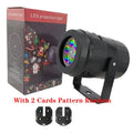 Luces de proyector de Navidad, lámpara de proyección Led para vacaciones al aire libre, decoración navideña impermeable, luz láser de copo de nieve, luces de escenario para fiestas