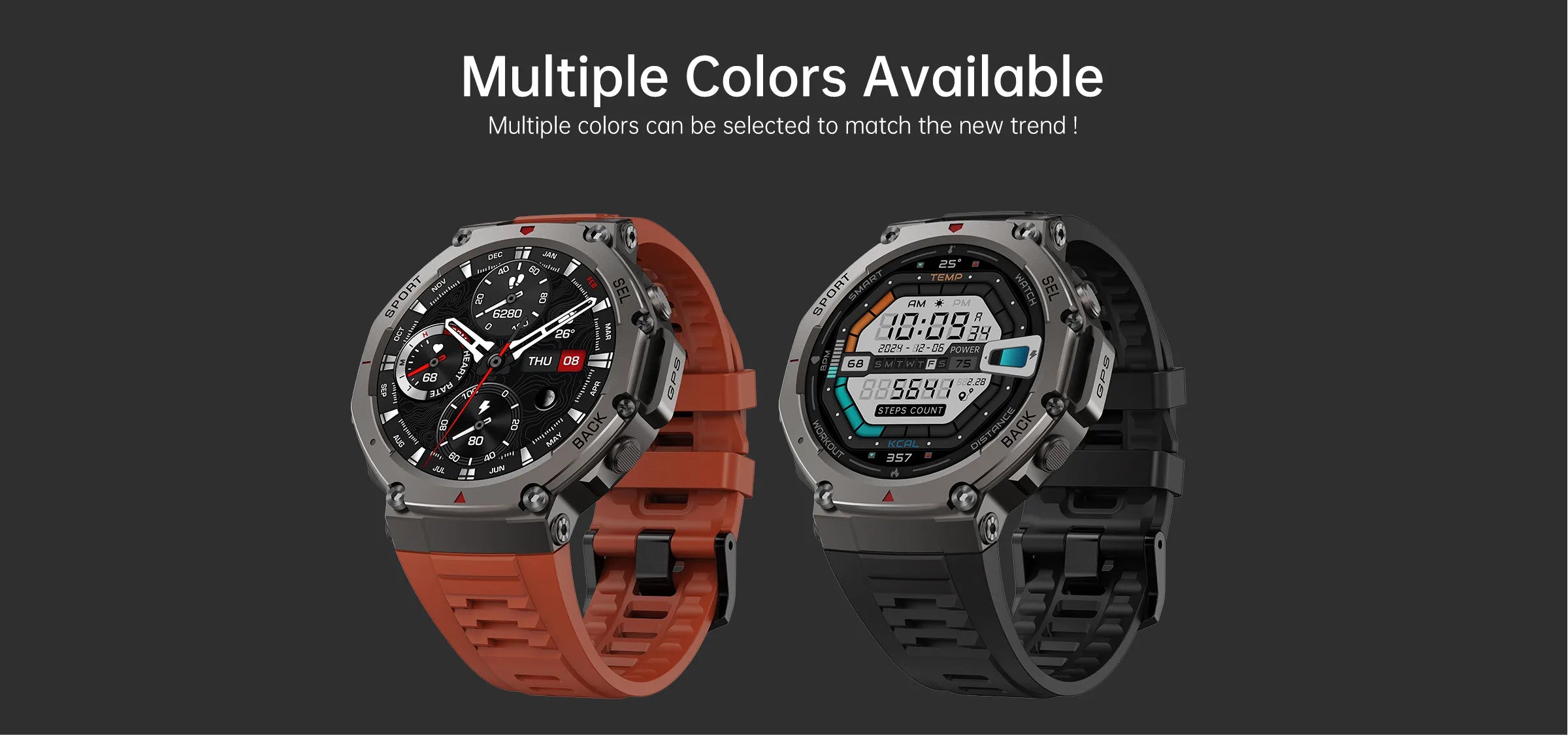 T-Rex 3 Ultra Reloj Inteligente Militar AMOLED