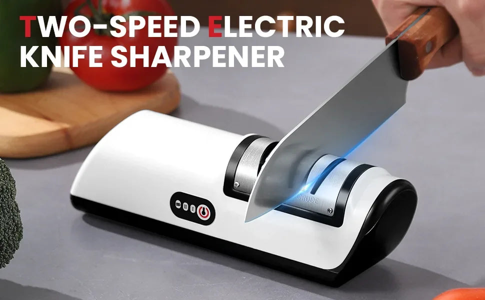 Afilador de Cuchillos Eléctrico TINSOL, Multifunción, Automático, Profesional, de 4 Velocidades, Accesorios de Cocina