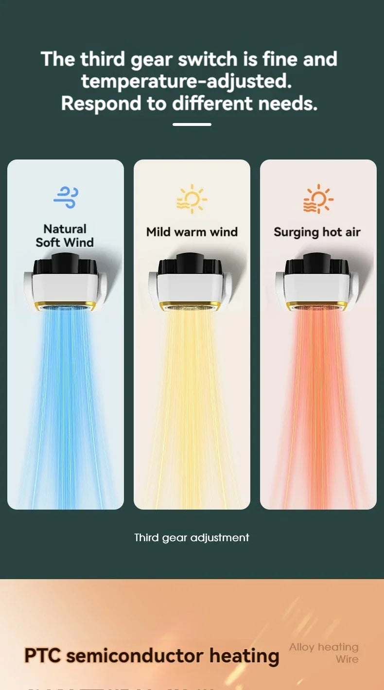 Mini Calentador Eléctrico Portátil para el Hogar