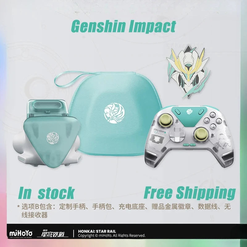 Controles de juego inalámbricos miHoYo Genshin Firefly AR-26710 Honkai: Star Rail, personalizados para Xbox.