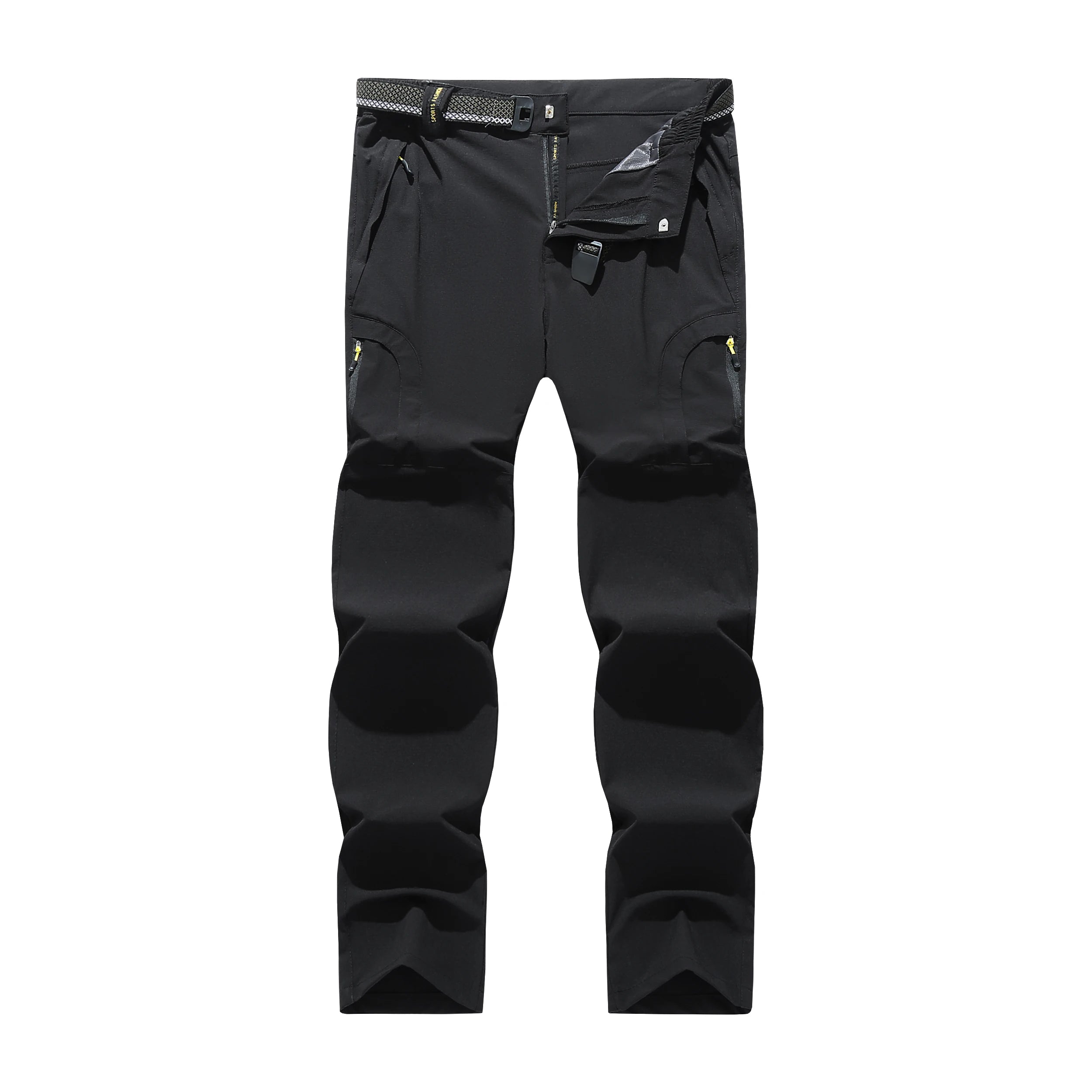 Pantalones elásticos de secado rápido de cuatro lados para hombre, pantalones de Montañismo al aire libre, ligeros y finos para mujer, transpirables elásticos de verano