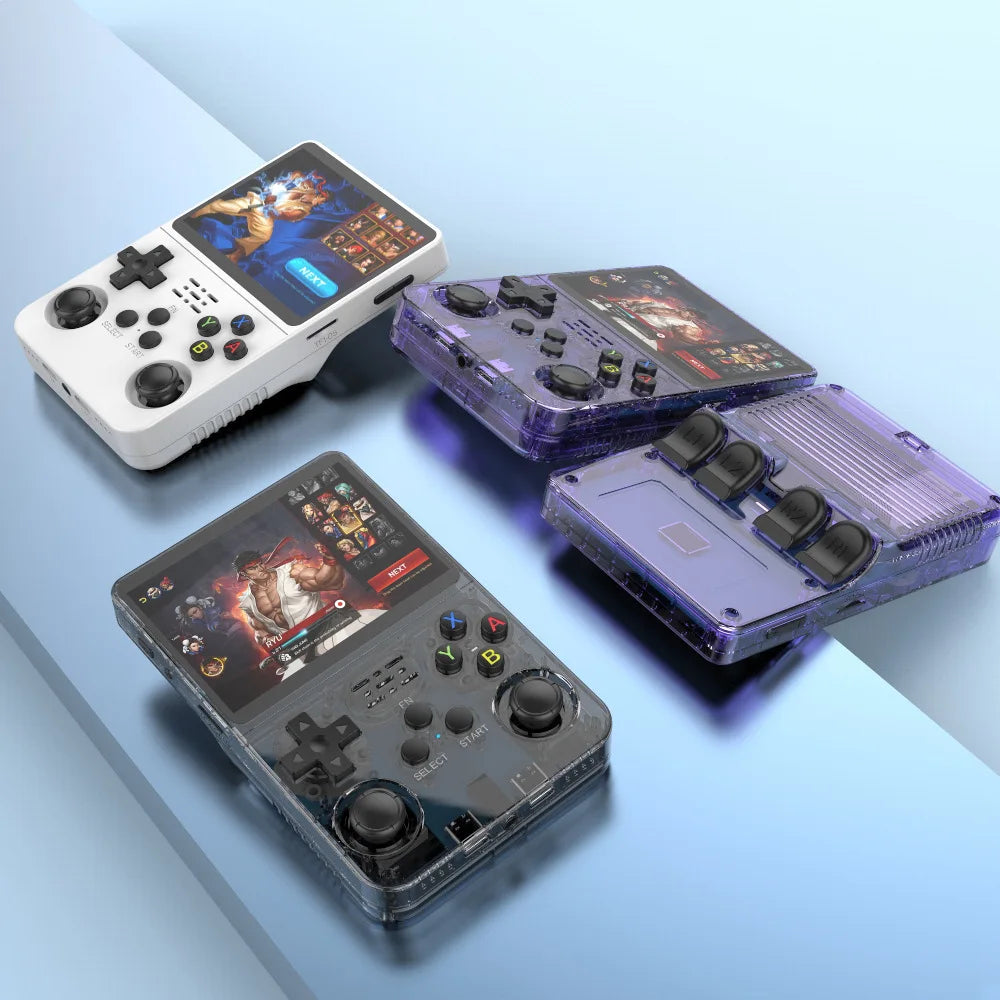Consola de Juegos Retro Arkos R36S, Pantalla 3.5 Pulgadas, 64GB o 128GB