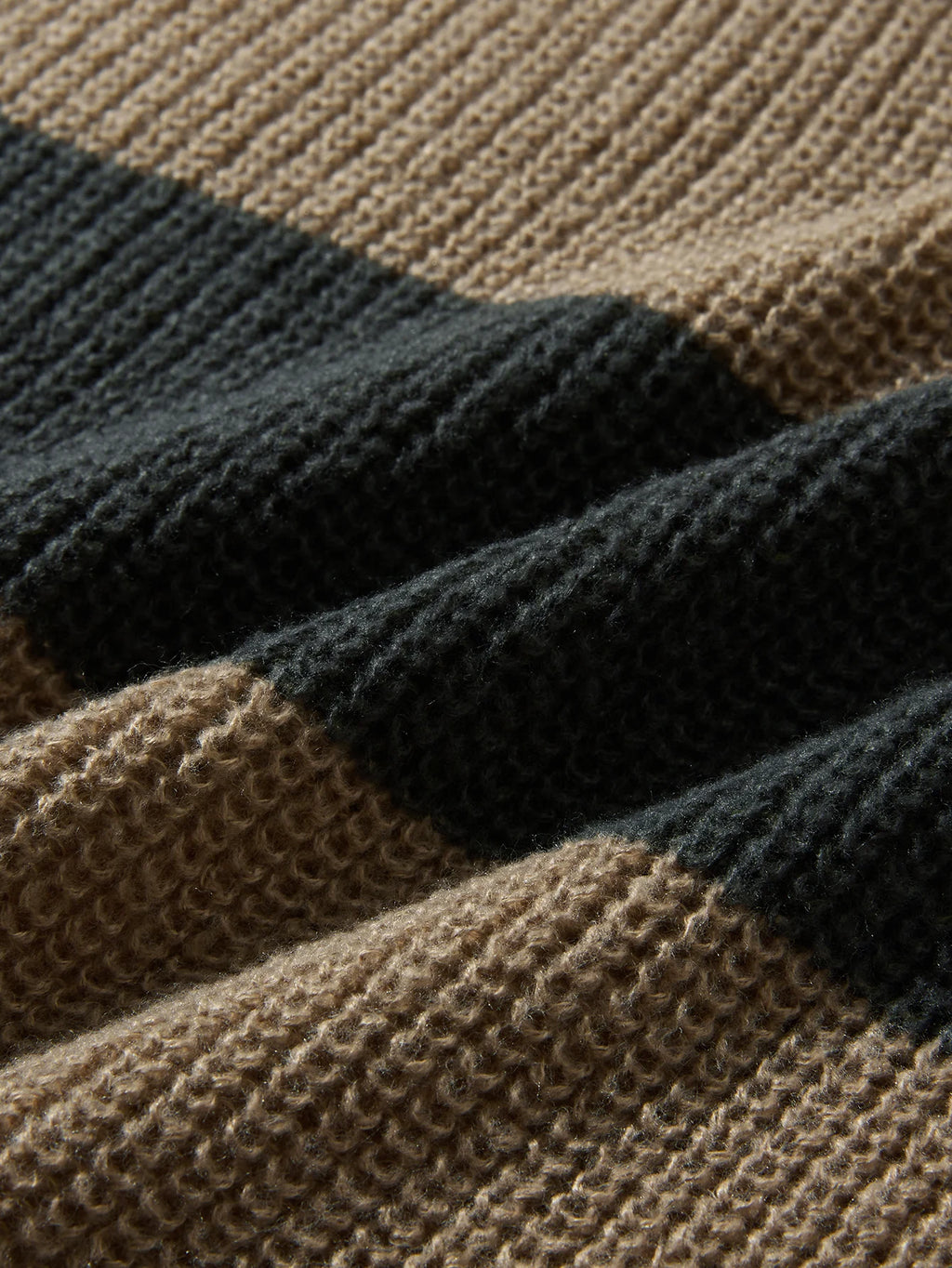 Nuevo Suéter de fondo suelto, jersey informal versátil a rayas, suéter de cuello redondo para hombre