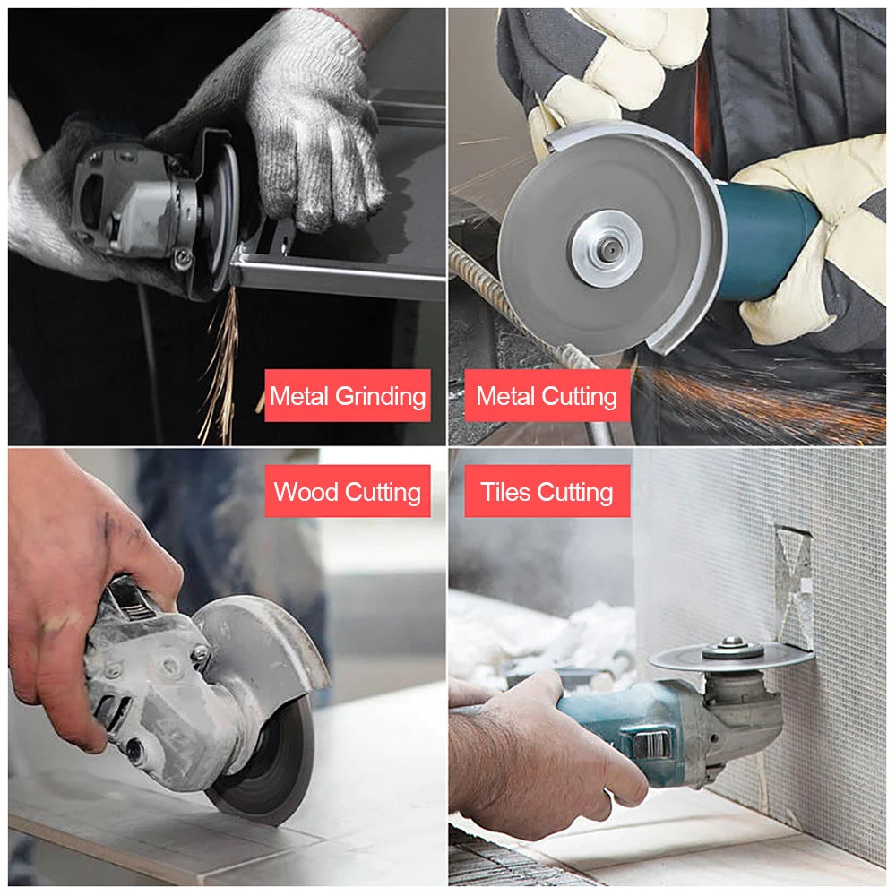 Amoladora angular eléctrica de 1000W, amoladora con cable de 220V, 6 velocidades, 100/125mm, herramientas eléctricas de pulido y corte