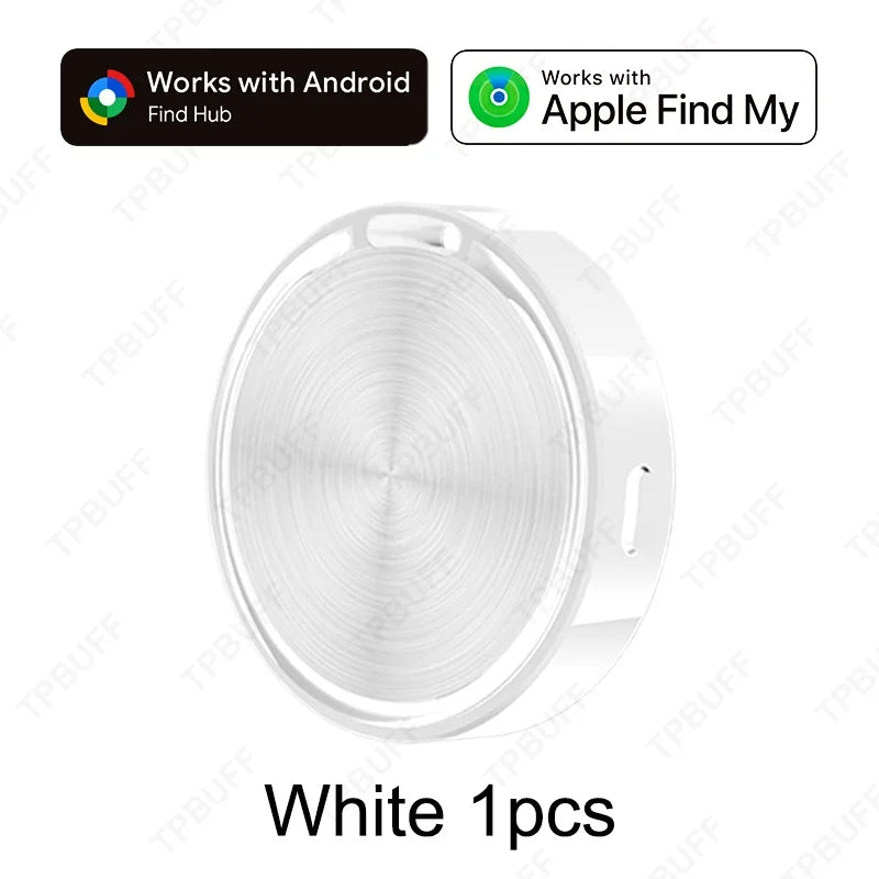 Localizador GPS de Doble Sistema iOS y Android, Etiqueta Inteligente GPS, Rastreador de Vehículos, GPS para Niños, Rastreador de Mascotas, Dispositivo Antipérdida, Find Hub