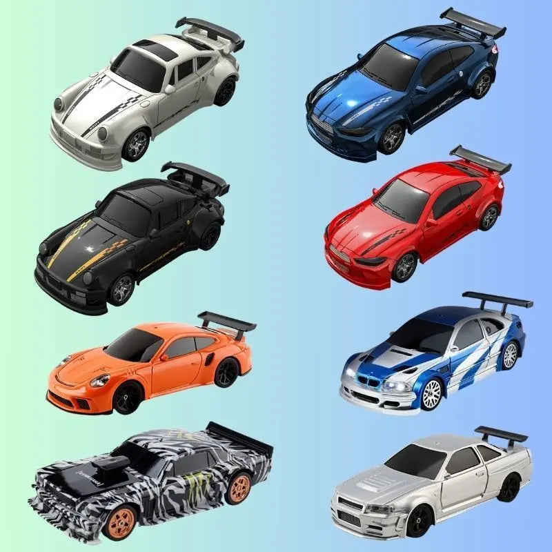 Auto de Drift RC 1:64 y 1:43 Control Remoto para Niños