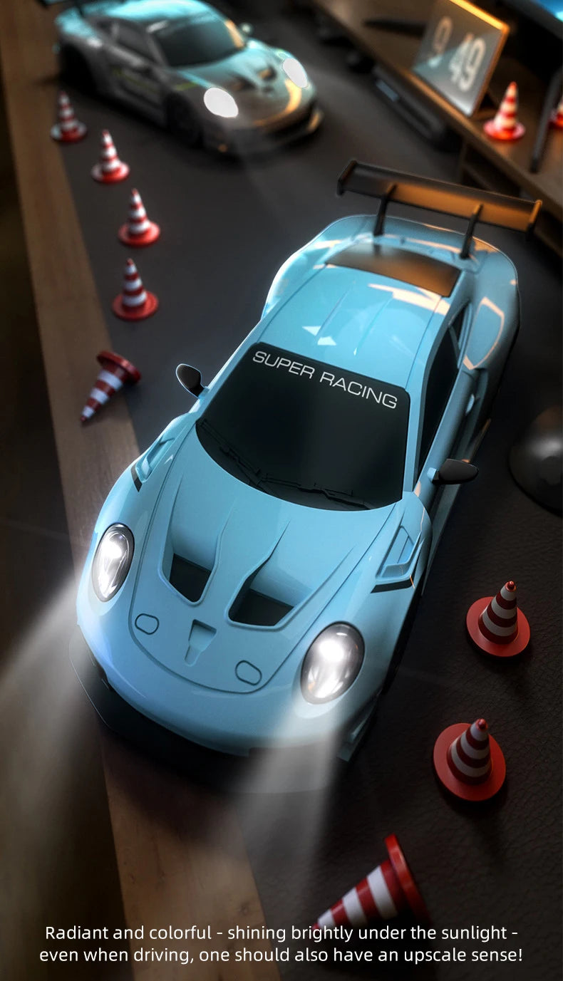 Coche de Carreras a Control Remoto 1:24, 4WD, Alta Velocidad, Juguete para Niños