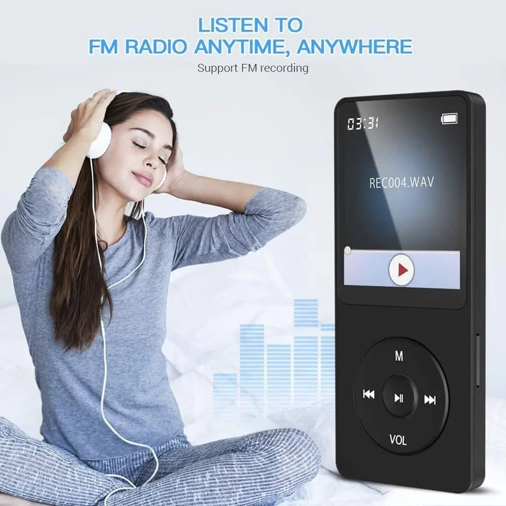Reproductor MP3 MP4 Bluetooth con Pantalla TFT y E-book