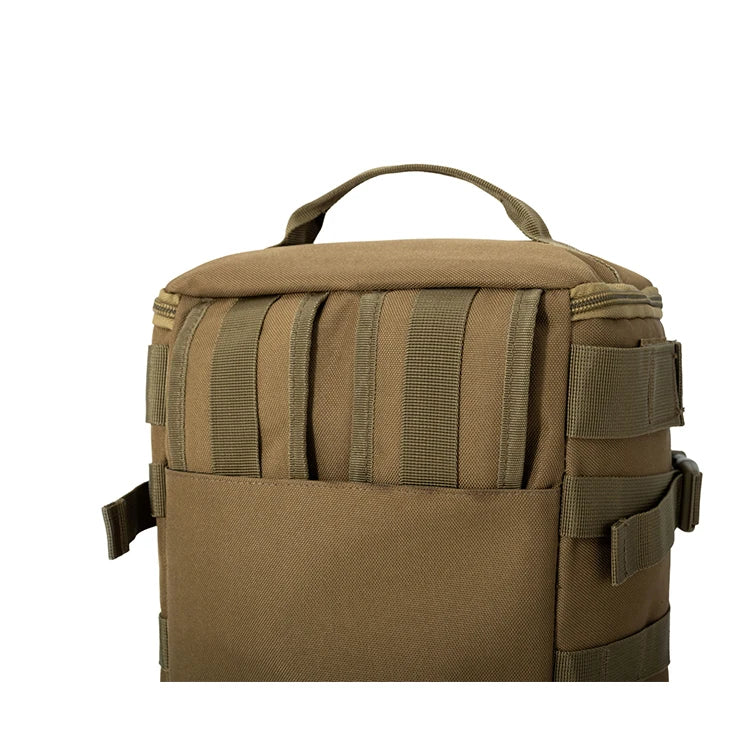 Mochila de pesca súper grande de 42L con asiento de poste |   correa de hombro acolchada |   camping, senderismo, almacenamiento de aparejos de pesca, entusiastas al aire libre