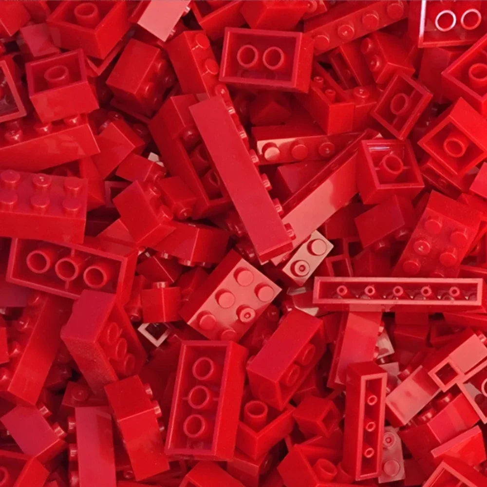 120/240 Uds. Juego de bloques de construcción a granel ciudad ladrillos clásicos montaje colorido DIY juguete creativo juguete educativo interactivo para niños
