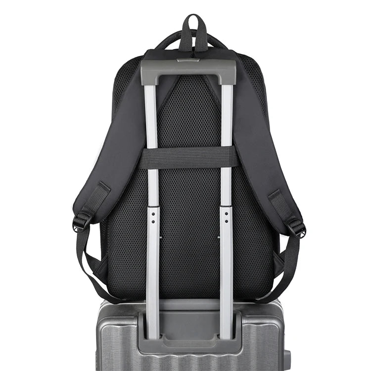 Mochila de gran capacidad - Hecha de tela resistente, con cierre de cremallera, adecuada para bolsas profesionales para portátiles, mochilas de viaje