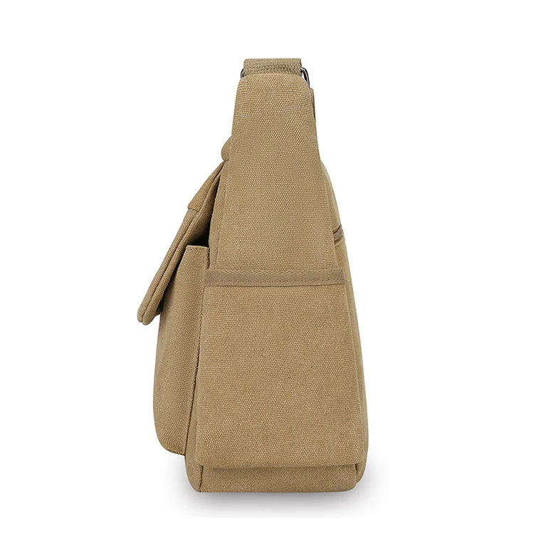 Bolso Bandolera para Hombre con Múltiples Bolsillos para Uso Urbano y Viajes