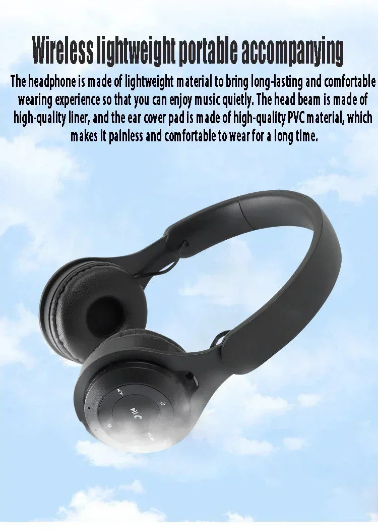 Macarone auriculares inalámbricos Bluetooth con micrófono aislamiento acústico auriculares para juegos auriculares de graves Hifi Blutooth5.3 Hedset