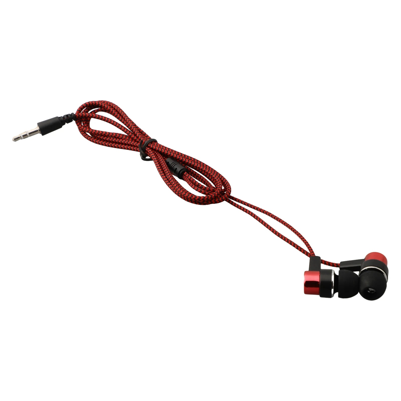 Experimente graves potentes con auriculares internos con cable, auriculares estéreo de 3,5 mm para dispositivos móviles, diseño con aislamiento de ruido