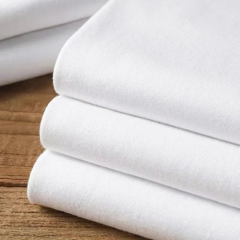 Camiseta de Algodón de Manga Corta para Mujer