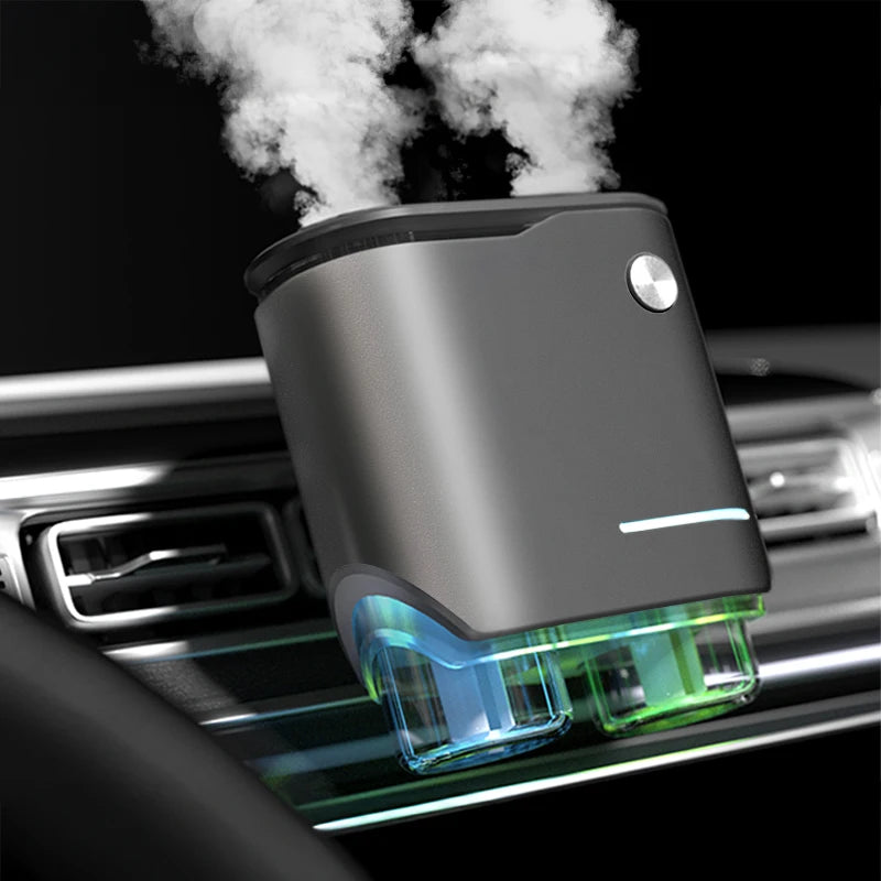 Ambientador para coche, tres resistencias ajustables, máquina de aromaterapia para coche, fragancia de perfume ambientador portátil