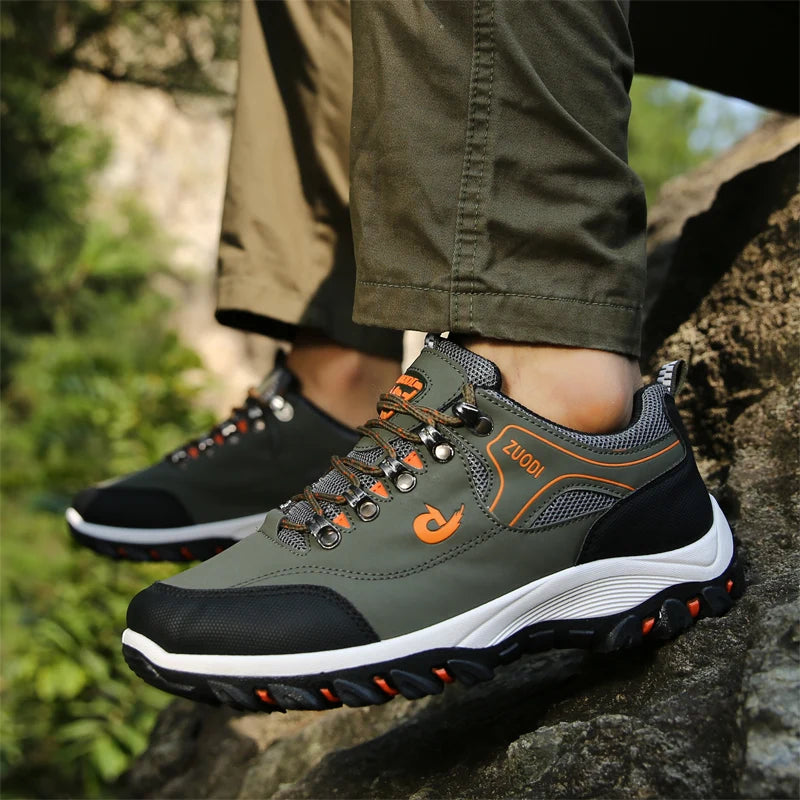 Zapatos de hombre, zapatos informales de cuero para hombre, zapatillas de deporte para primavera, Otoño e Invierno, tenis masculinos, zapatos ligeros para caminar
