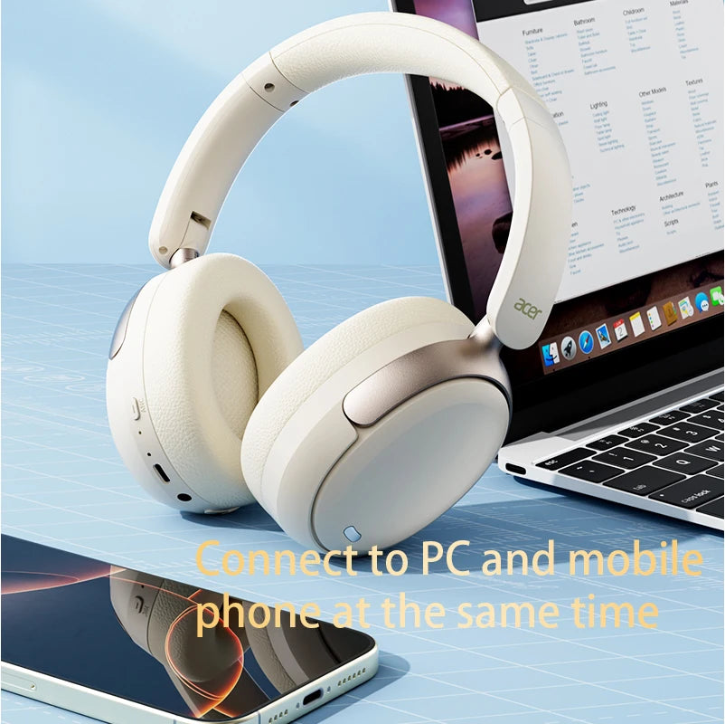 Acer OHR516 Auriculares ANC Bluetooth 5.4 LDAC