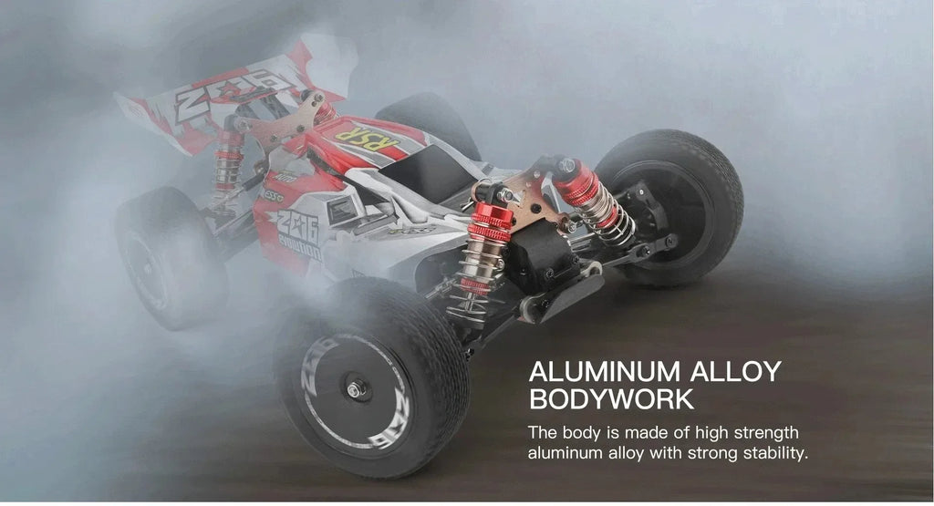 Coche Teledirigido WLtoys Todoterreno 4WD 2.4G hasta 75 km/h